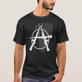 Camiseta armas subdued de Voluntaryism do mercado livre da