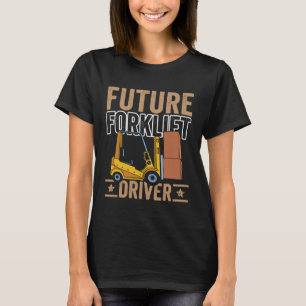 Camiseta Armazém Futuro de Operadores de Empilhador de Empi