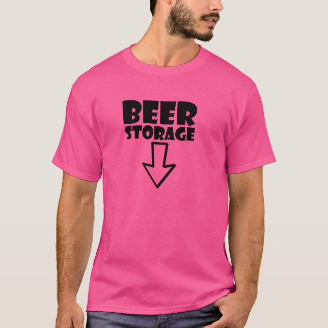 Camiseta Armazenamento de Cerveja (Frente)