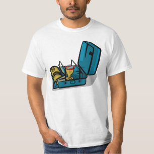 Camiseta Armazenamento de pressão do pacote de estilo 8r