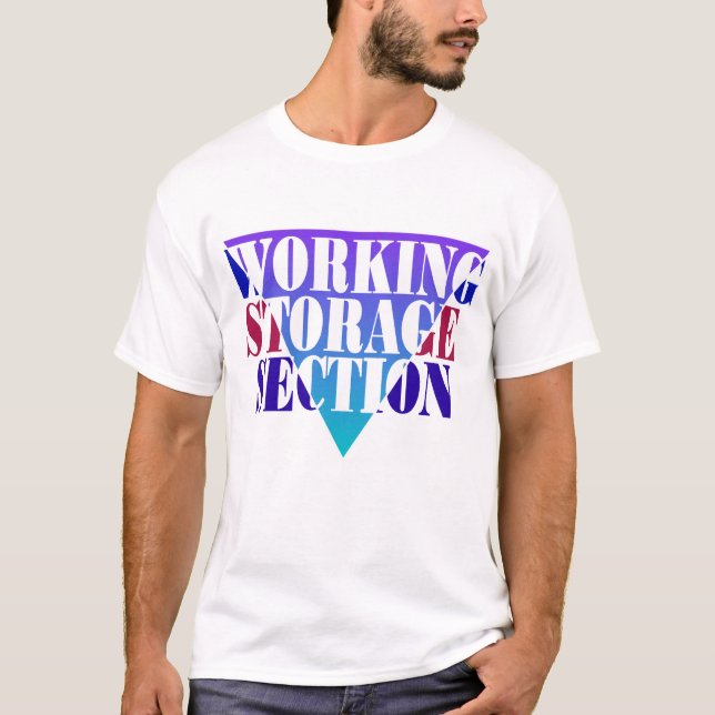 Camiseta Armazenamento de Trabalho de Programação do Cobol (Frente)