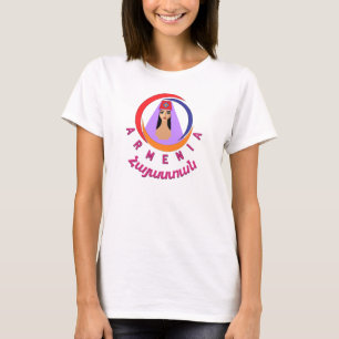 Camiseta Armênia Հ ա յ ա տ ս ա T-Shirt