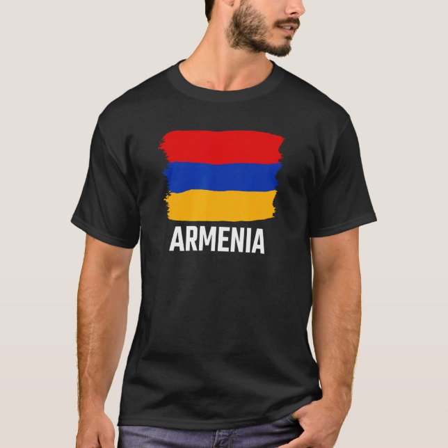 Camiseta Armenia Armenian Flag Armenian (Frente)