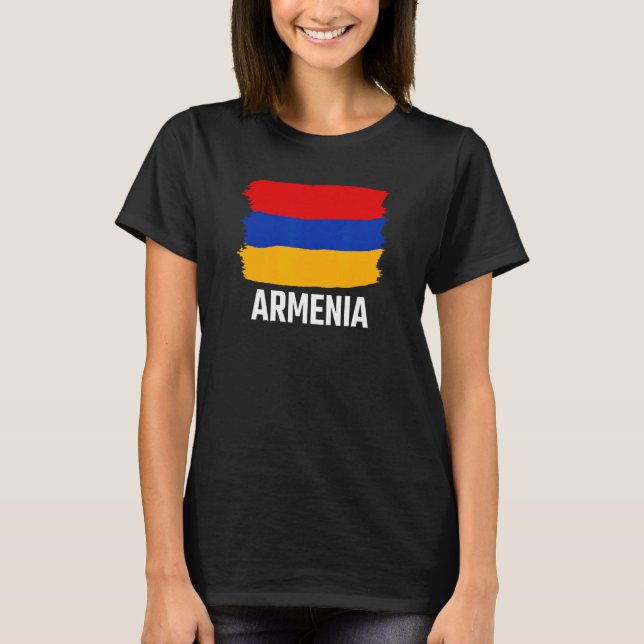 Camiseta Armenia Armenian Flag Armenian (Frente)