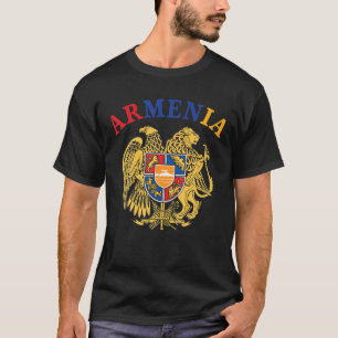 Camiseta Armênia - Casaco de armas armênio