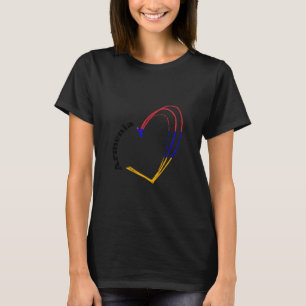 Camiseta Armênia Flag USA Eu sou ambos armênio americano