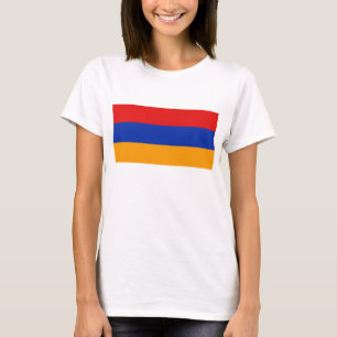 Camiseta Armênia Flag x Map T-Shirt