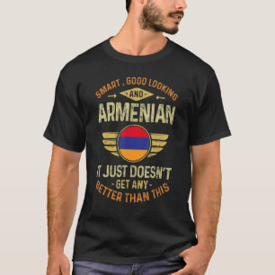 Camiseta Armênia Sinalizador: Armênios orgulhosos e homens