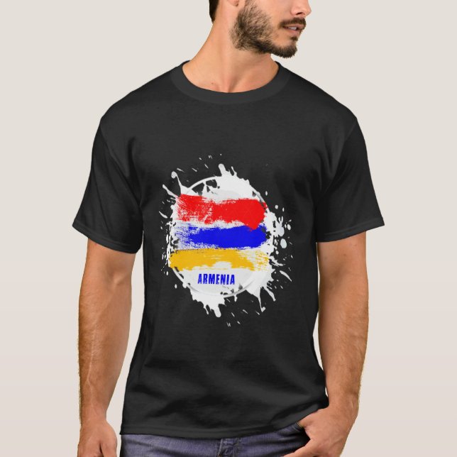 Camiseta Armenia Splash (Frente)