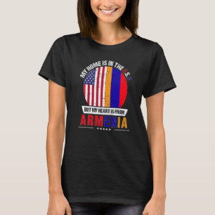 Camiseta Armênio americano Patriot Heart é da Armênia Gr