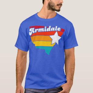 Camiseta Armidale New South Wales Vintage aflita o sul