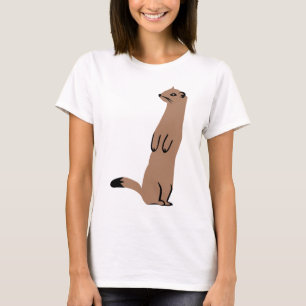 Camiseta Arminho - Stoat - doninhas
