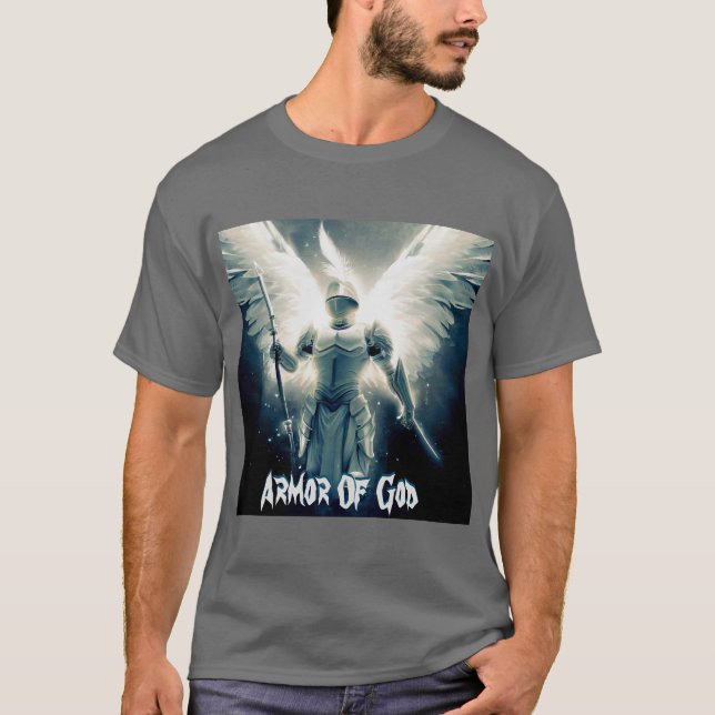 Camiseta Armor de Deus Unisex T-Shirt Angélico (Frente)