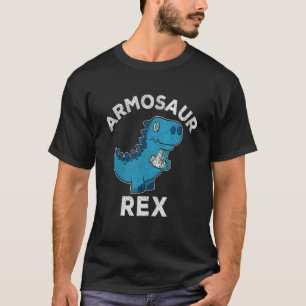 Camiseta Armosaur Rex Dinossaur Partiu Arm T Rex Para Rapaz