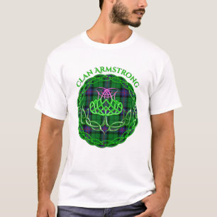 Camiseta Armstrong Scottish Tartan Celtic Thiste