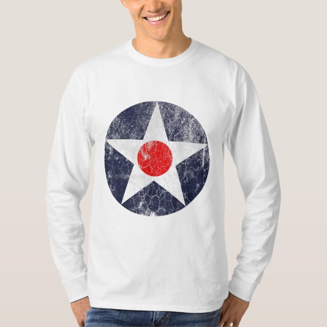 CAMISETA ARMY AIR CORPS ROUNDEL US AIR FORCE INSIGNING (Frente)