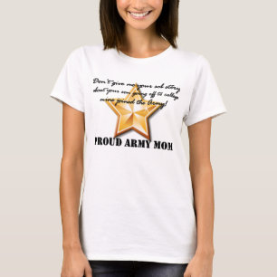 Camiseta army mom: sob story (star)