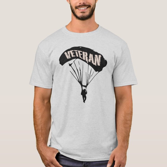 Camiseta Army Paratrooper Veteran (Frente)