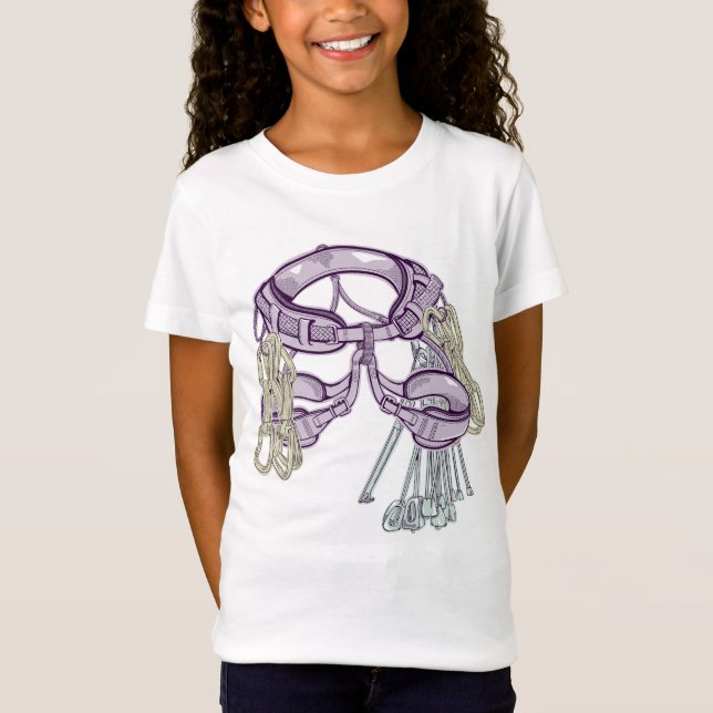 Camiseta Arnês e equipamento para trepagem (Frente)