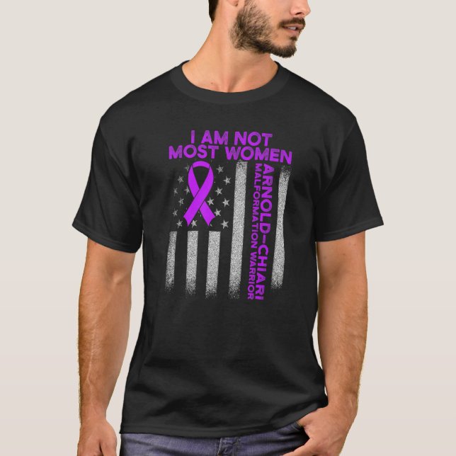Camiseta Arnold Chiari Malformation Warrior Love Survivor A (Frente)