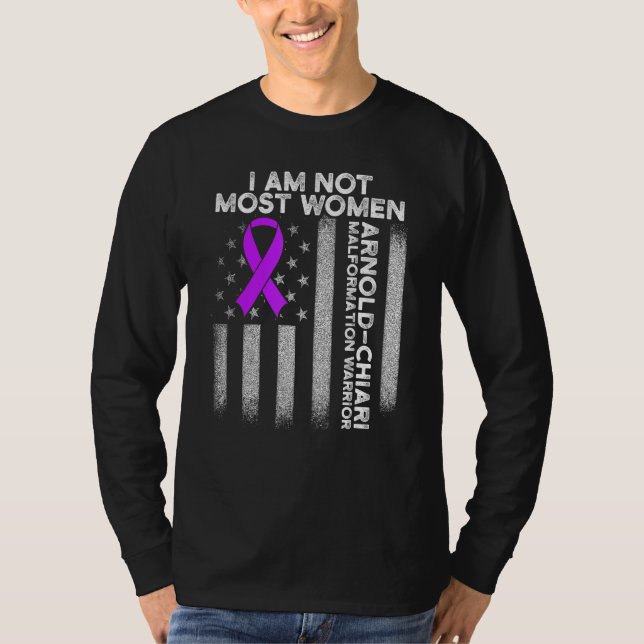 Camiseta Arnold Chiari Malformation Warrior Love Survivor A (Frente)