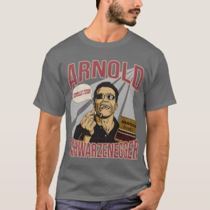 Camiseta Arnold Schwarzenegger Eu Fumo Meu Charuto Em Qualq