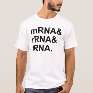 Camiseta ARNr mRNA Tipos de ARN