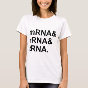 Camiseta ARNrRNA Tipos de ARN