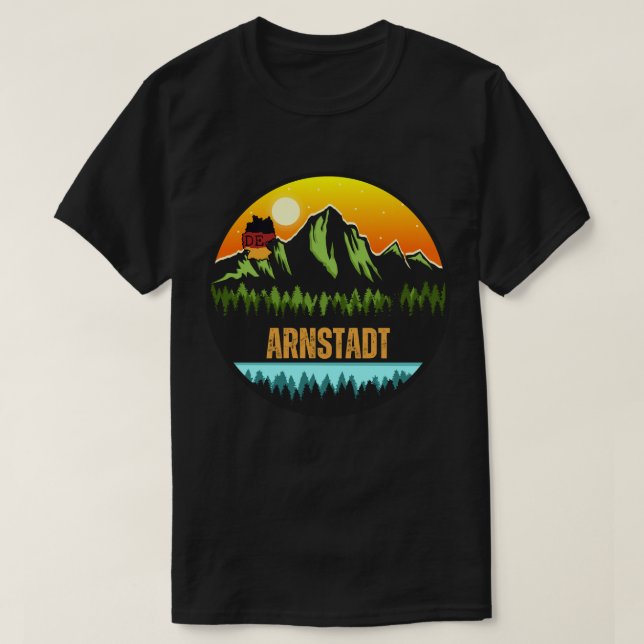 Camiseta Arnstadt, Alemanha (Frente do Design)