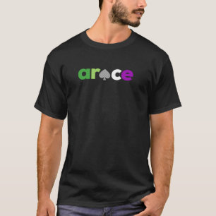 Camiseta Aro Ace Pride Desvia LGBT Aroace LGBTQ Aromântico