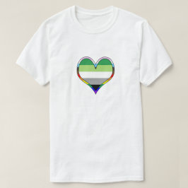 Camiseta Aro Pride Heart Shirt