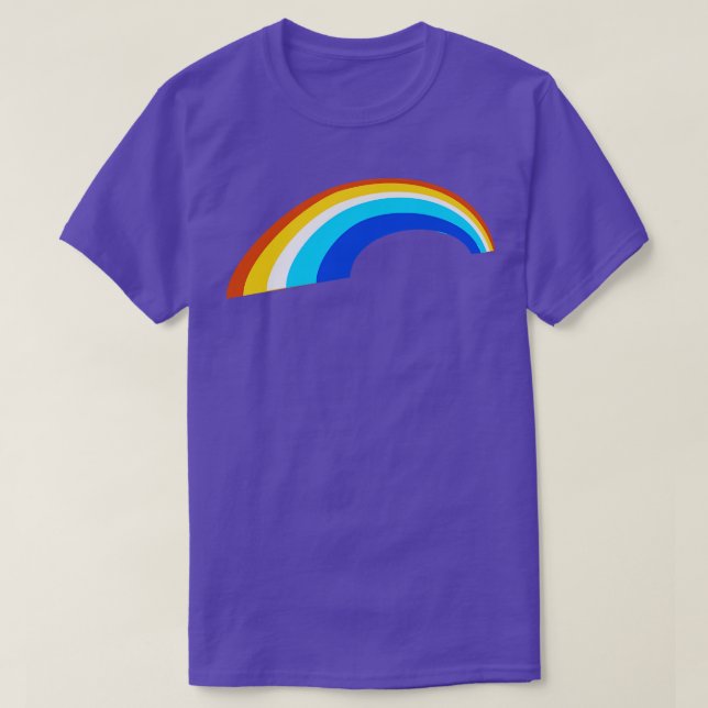 Camiseta Aroace Rainbow (Frente do Design)
