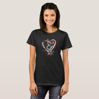 Camiseta Aroha Nui - canção de amor (t-shirt escuro)