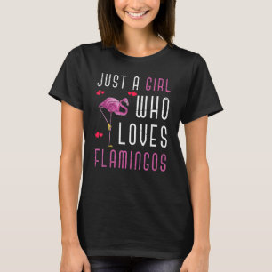 Camiseta Aromas Tropicais De Aves Animais Flamingos Amantes