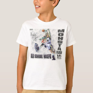 Camiseta Aros niveladas do dinossauro de Monsta