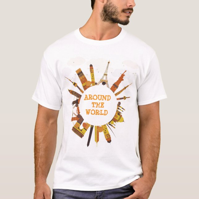 Camiseta Around The World (Frente)