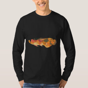 Camiseta Arowana, A Arte Poligonal Dos Peixes Sortudos