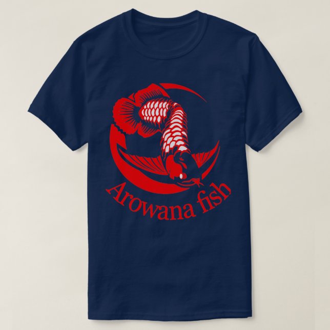 Camiseta Arowana Fish Classic TSirt (Frente do Design)