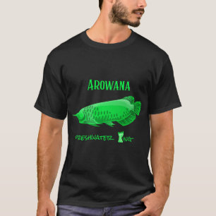 Camiseta Arowana Verde Rei de Água Doce