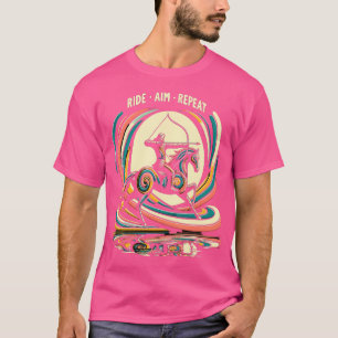 Camiseta Arqueação Montada de Cavalo