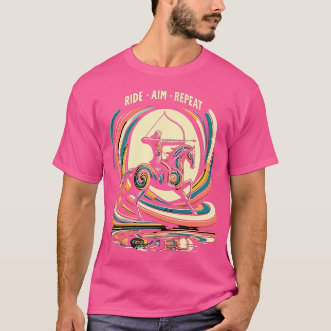 Camiseta Arqueação Montada de Cavalo (Frente)