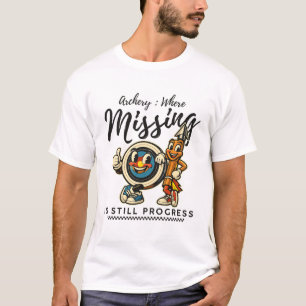 Camiseta Arquearia: onde errar ainda é progresso
