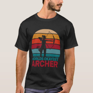 Camiseta Arqueiro da Terra Okayest Caça ao Arco Crossbow Ac