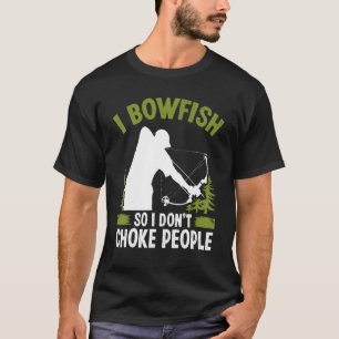 Camiseta Arqueiro de barco aéreo de pesca com arco Caçador