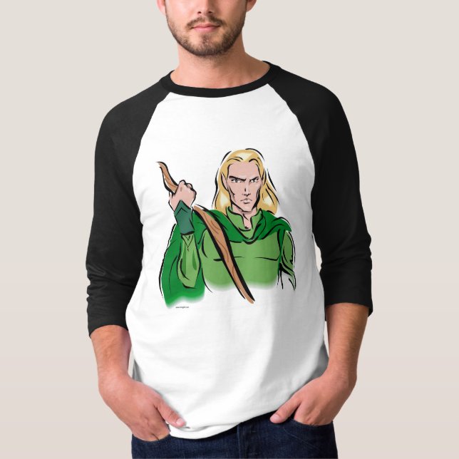 Camiseta Arqueiro de Elven (Frente)