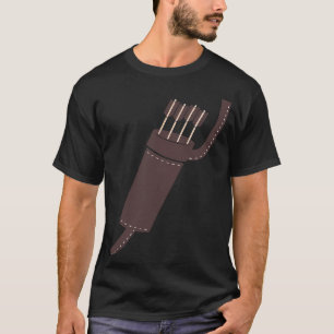 Camiseta Arqueiro de Figurino no Halloween Engraçado Arquei