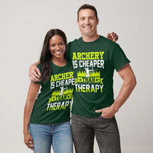 Camiseta Arqueiro de ideias é mais barato que terapia