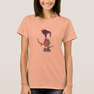 Camiseta Arqueiro de Kawaii