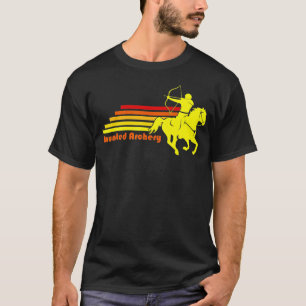 Camiseta Arqueiro Montado Retro Equestre