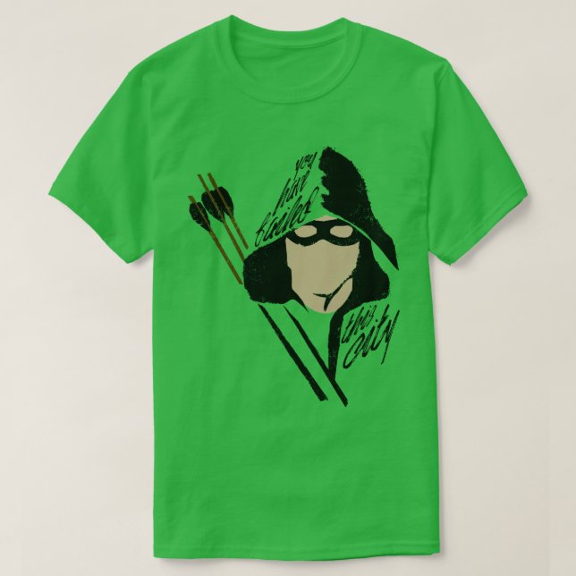 Camiseta Arqueiro Verde (Frente do Design)